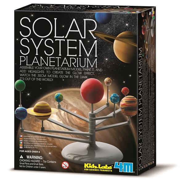 8503257 4M 00-03257 Aktivitetspakke Solar System Planetarium Kidz Labs 4M